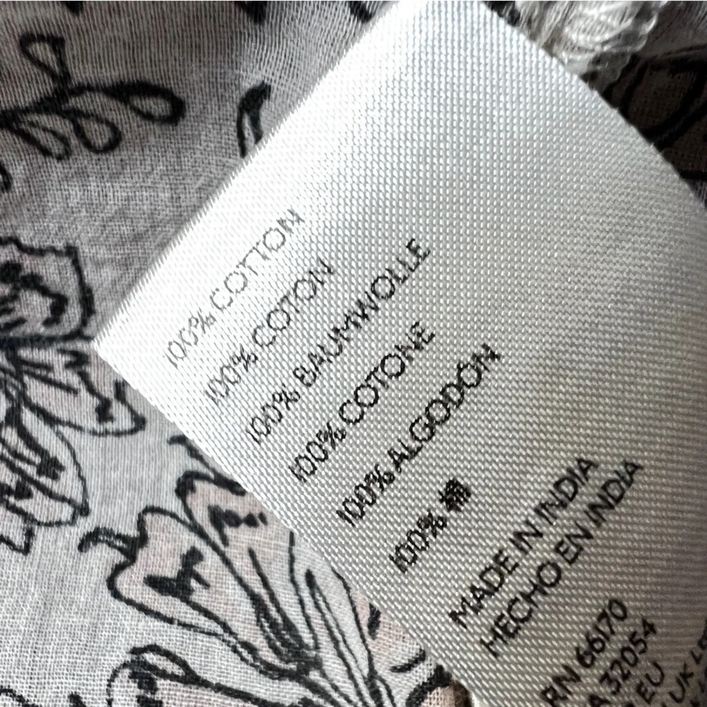 Free People Bonita Printed Midi Dress Tea Combo XS